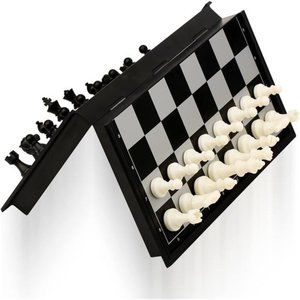 Magnetic Travel Chess Set with Folding Chess Board Educational Toys